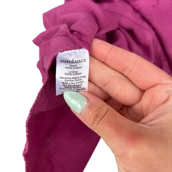 NWT Sundance Sienna Embroidered Breeze Mini Dress - Size Small - Pink - Picture 14 of 14